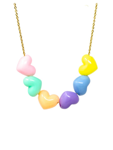 Jumbo Heart Charm Necklace