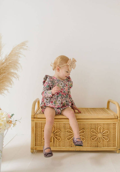 Leah Romper in Meadow Bloom