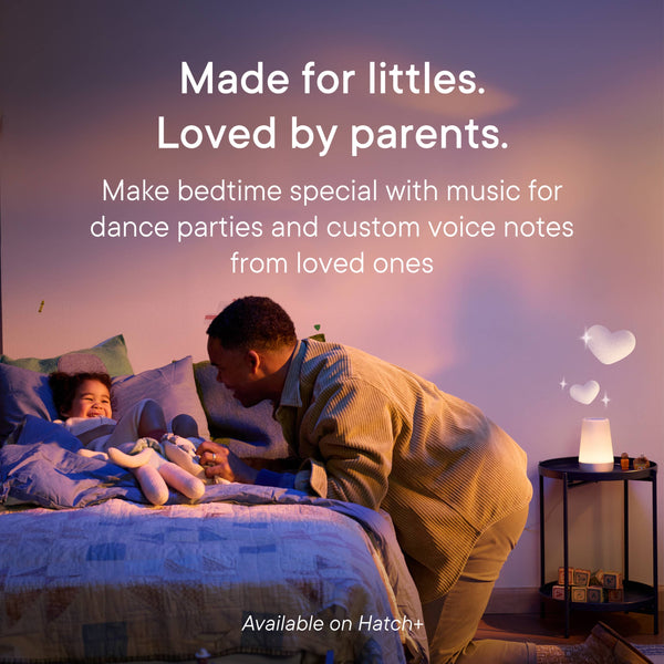Hatch Rest 2nd Gen Sound Machine, Night Light, Time-to-Rise
