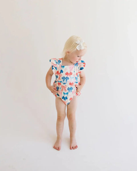 Emmy Bubble in Patriotic Bows