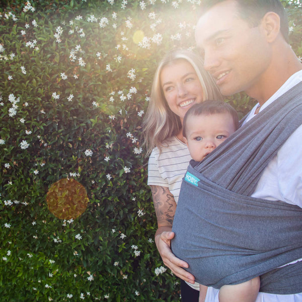 MOBY Elements Baby Wrap - Asphalt