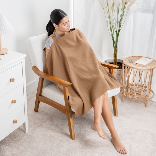 Muslin Nursing Cover-  Sage