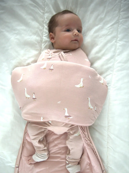 Swaddle Sleep Sack: Hearts 1.0 TOG