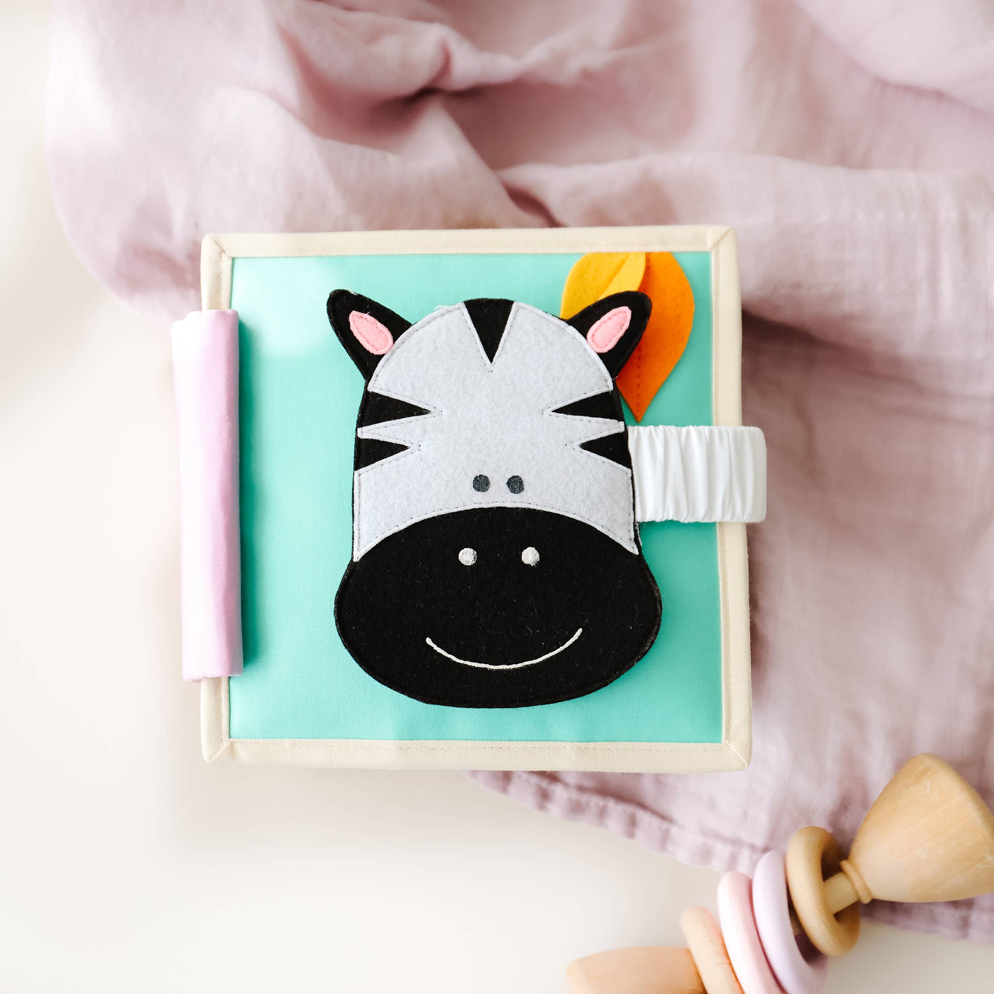 Little Zebra Quiet Book - Nano
