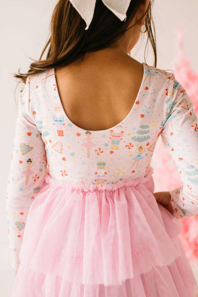 Layered Tutu Dress in Sugar Plum