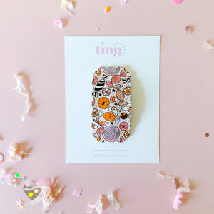 Candy and Ghosts Pink, snap clip