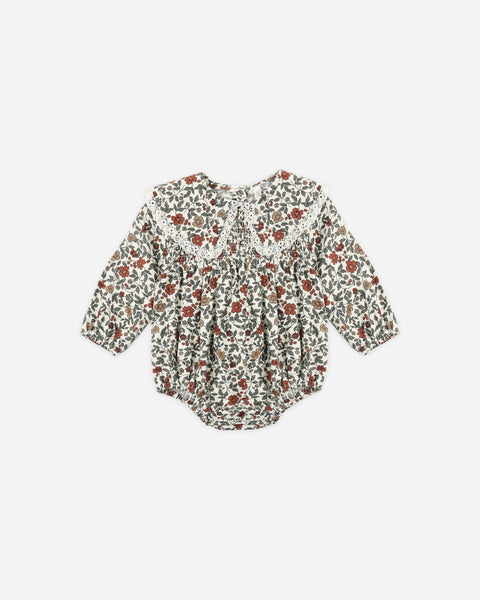 Fern Romper Holiday Floral