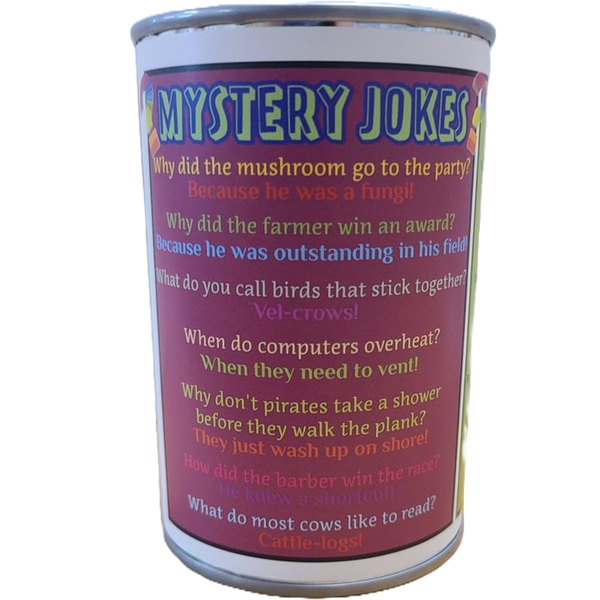 Canned Mystery | Unknown Random Plush w/Jokes | Fun Surprise