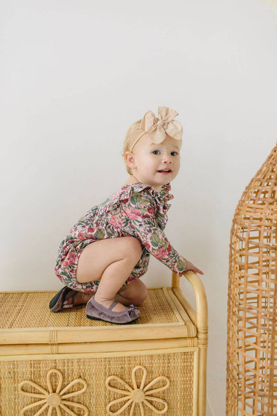 Leah Romper in Meadow Bloom