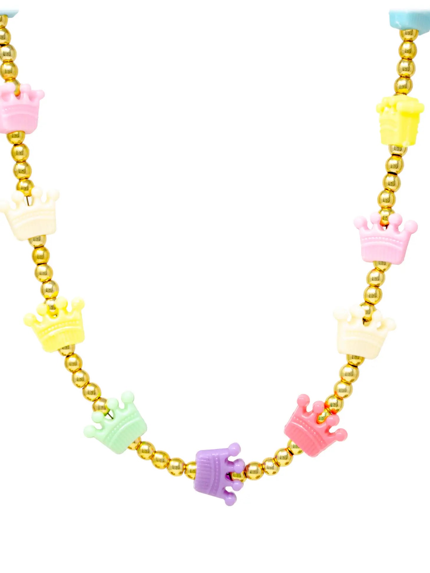 Crown Bead Necklace