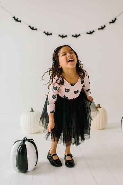 Tutu Dress in Black Cat
