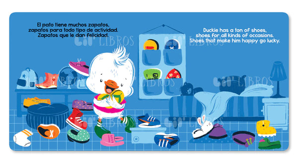 El pato y sus zapatos (Board Book)