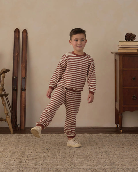 Relaxed Set Brick Stripe