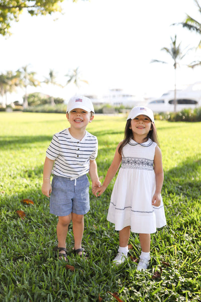 American Flag Baseball Hat (Baby, Youth)