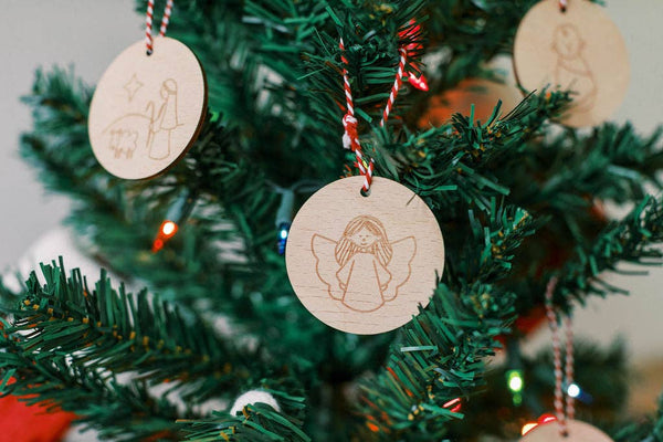 Jesse Tree Ornaments + Cards Set