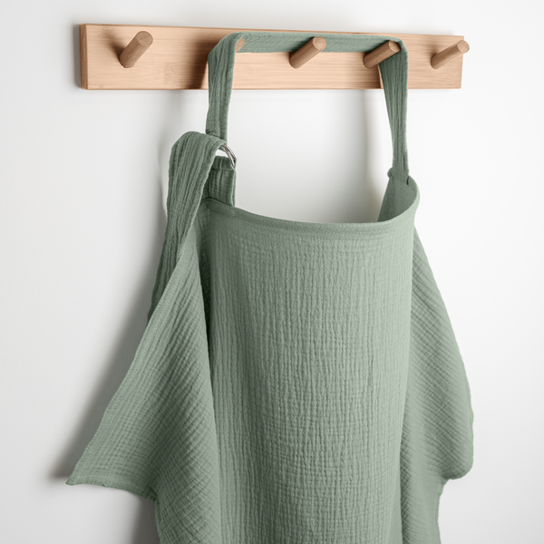 Muslin Nursing Cover-  Sage