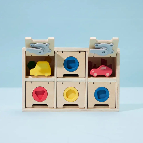 Car-Go Puzzle Box Matching Shape Toy for Kids