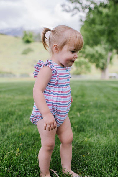 Betsy Bubble in Patriotic Stripe | Fourth Of July