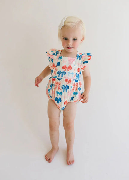 Emmy Bubble in Patriotic Bows