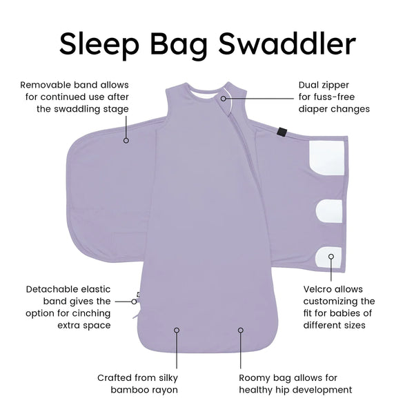 Sleep Bag Swaddler in Taro