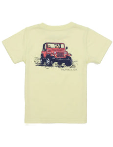 Boys Offroad SS Light Yellow