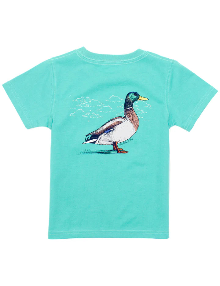 Boys Duck SS Soft Green