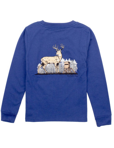 LD Boys Deer Season LS River Blue