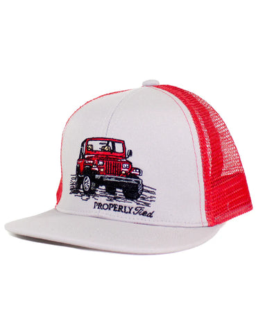 Boys Trucker Hat Off Road