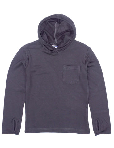 Boys Shoreline Hoodie Charcoal