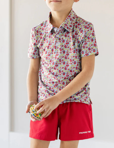 Boys Pintail Short Red