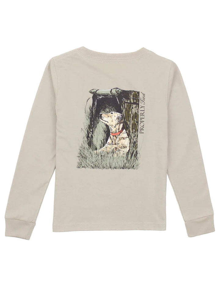Boys Mossy Oak Lab LS Linen