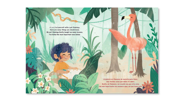 My Pet Flamingo (Bilingual English and Spanish)
