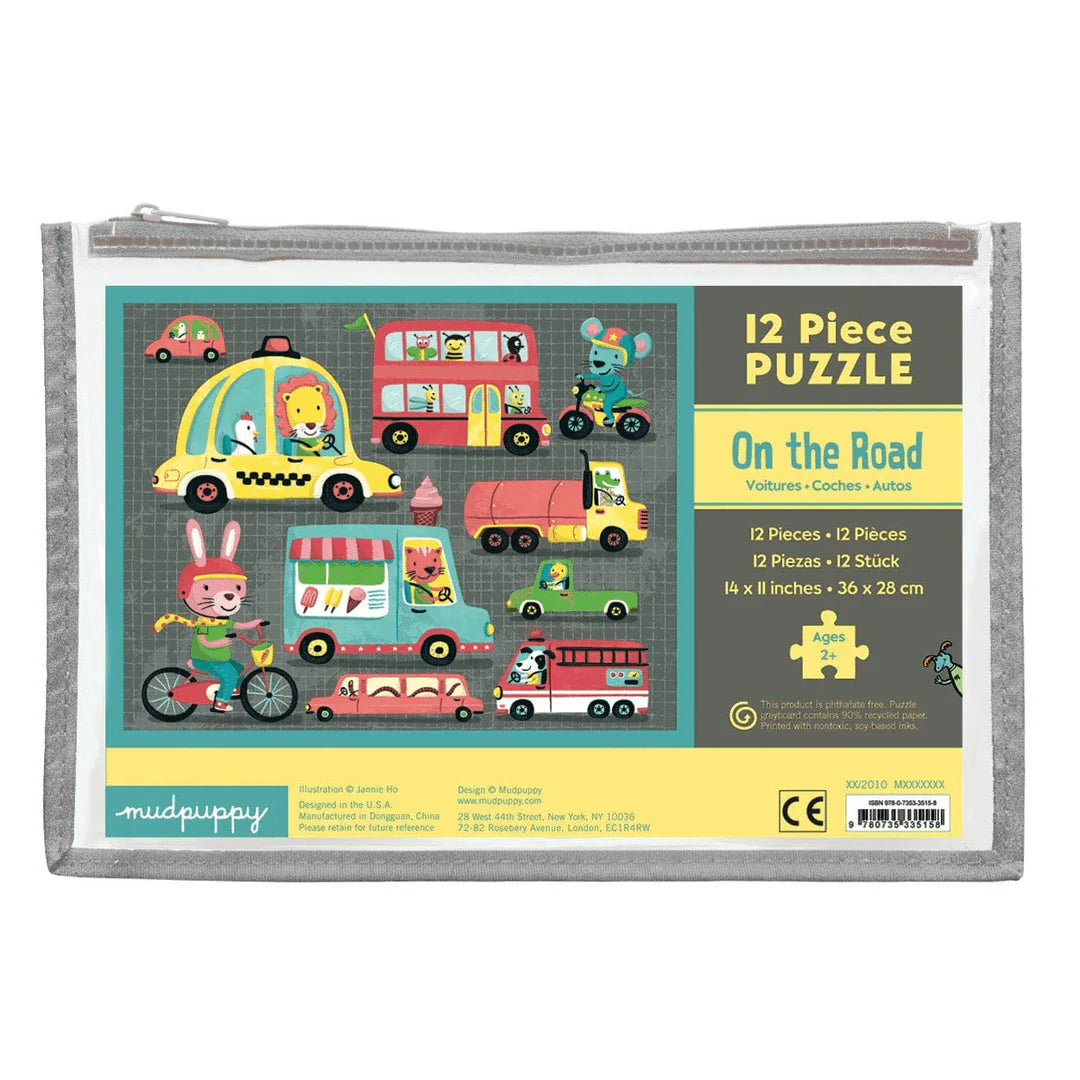 On the Road 12-Piece Pouch Puzzle