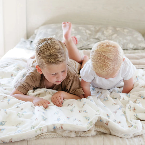 Peter Rabbit™ Bamboo Rayon Muslin/Lush Blankets  (BOY)