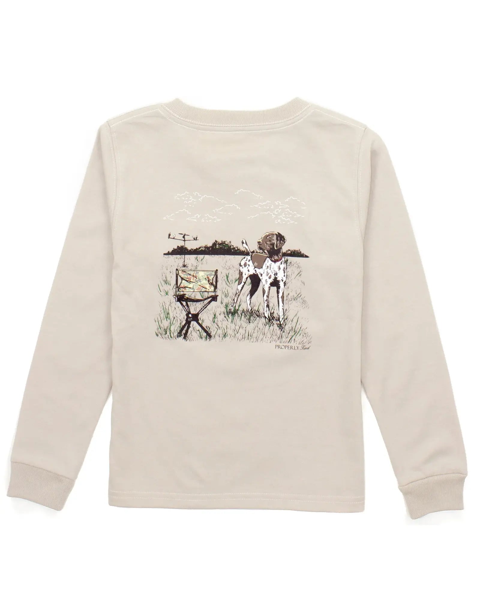 Boys Dove Hunt LS- Linen