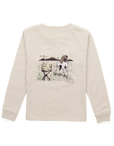 Boys Dove Hunt LS- Linen