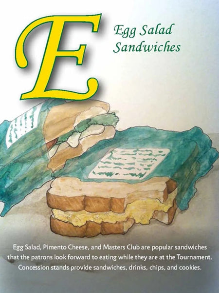 Badges, Egg Salad, and Green Jackets: The Masters A to Z