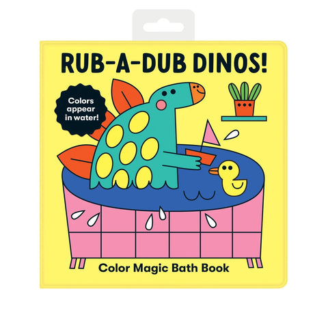 Rub-a-Dub Dinos! Color Magic Bath Book