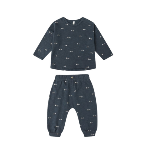 Long Sleeve Tee + Pant Set || Star
