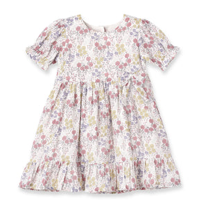 Meadow Garden Puff Sleeve Dress