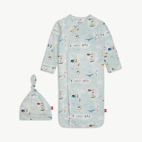 Magnetic Gown & Hat Set Sea The World