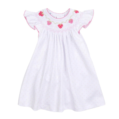 Strawberry Patch Bishop Dress