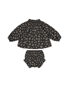 Quincy Set || Dark Floral