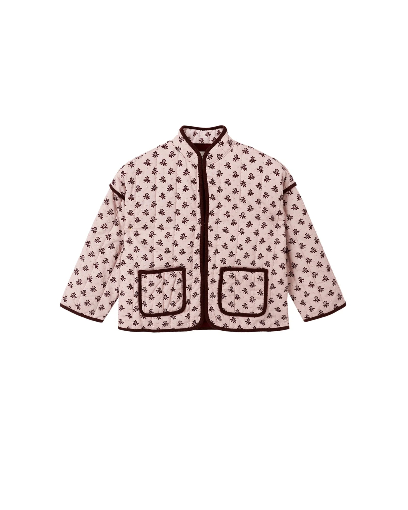 Quilted Jacket || Blush Fleur