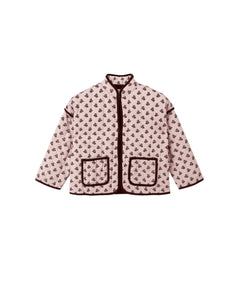 Quilted Jacket || Blush Fleur