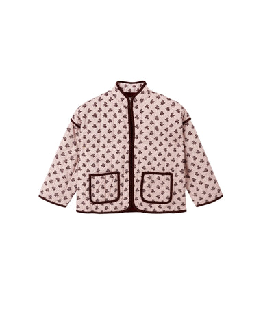 Quilted Jacket || Blush Fleur