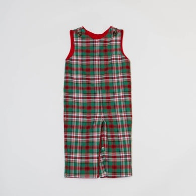 Rivers Reversible Longall - Green Plaid