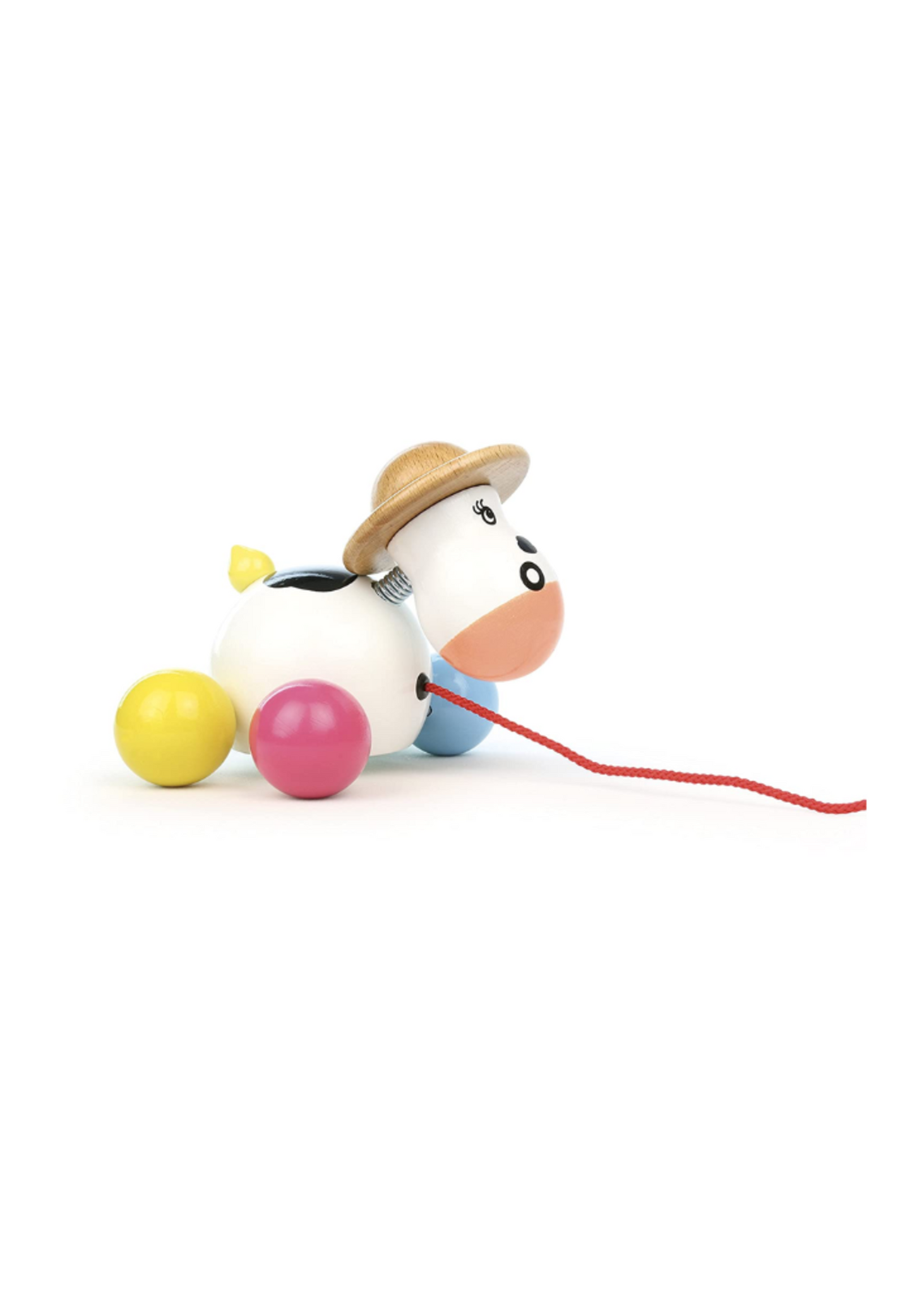 Baby Rosy Cow Pull Toy