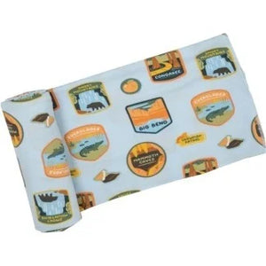 National Park Patches Southeast Swaddle Blanket