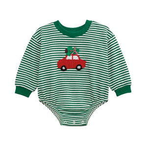 Christmas Car Sweatshirt Bubble